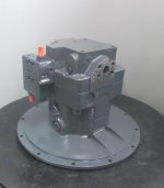 Reparatur der Hydraulikpumpe für Fuchs-Terex- Bagger