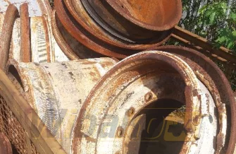 Die Felge für Muldenkipper Terex TA27 12/37