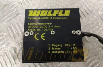  Wolfle 24VDC/12VDC 100.108