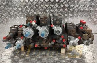 Hydraulik Verteiler Liebherr R924 HDSL 