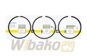 Kolbenringe wbk D934/D936 10472345
