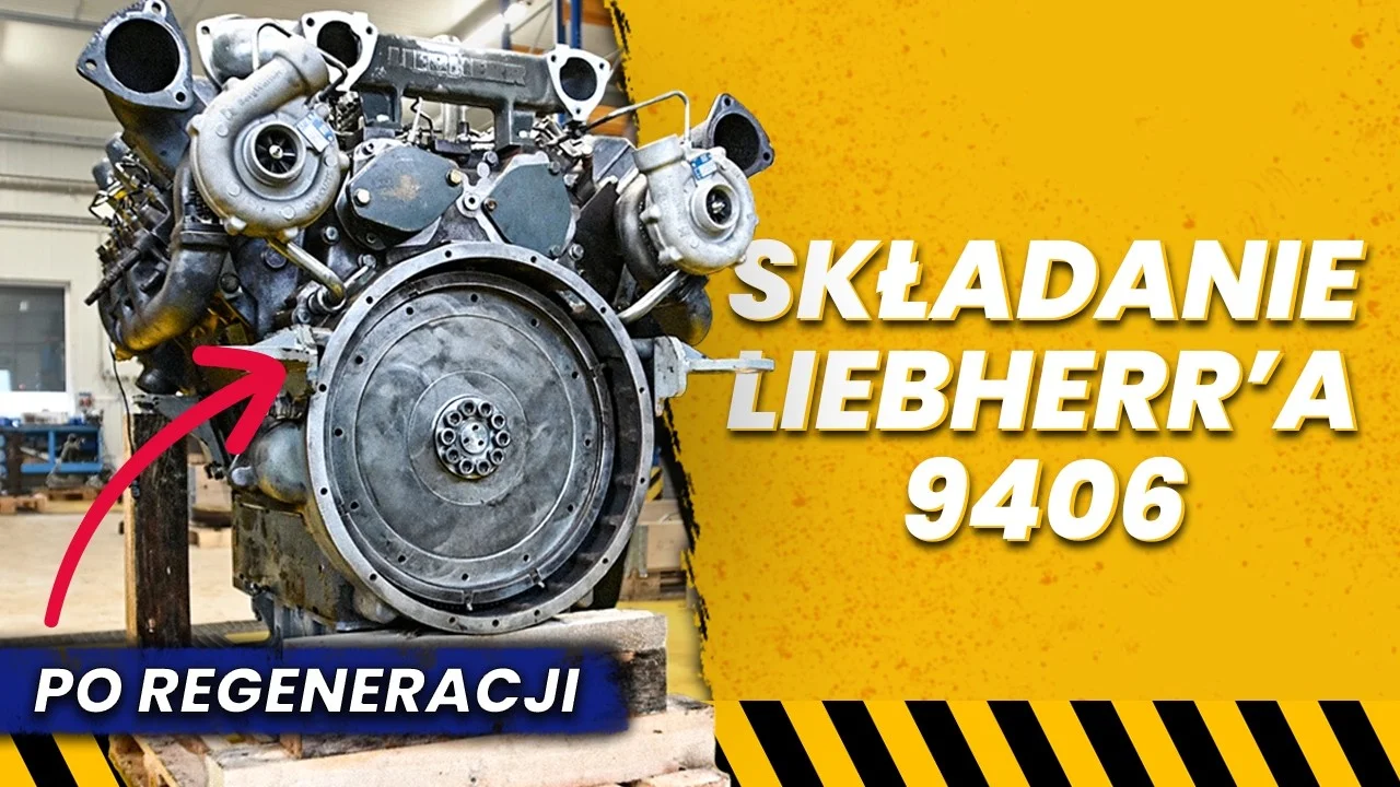 Diesen Block haben wir gerettet! Montage eines mächtigen Liebherr 9406 Motors