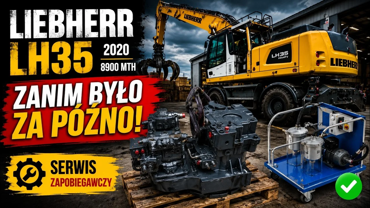8900 Stunden und die Entscheidung, die die Maschine rettete | Liebherr LH35
