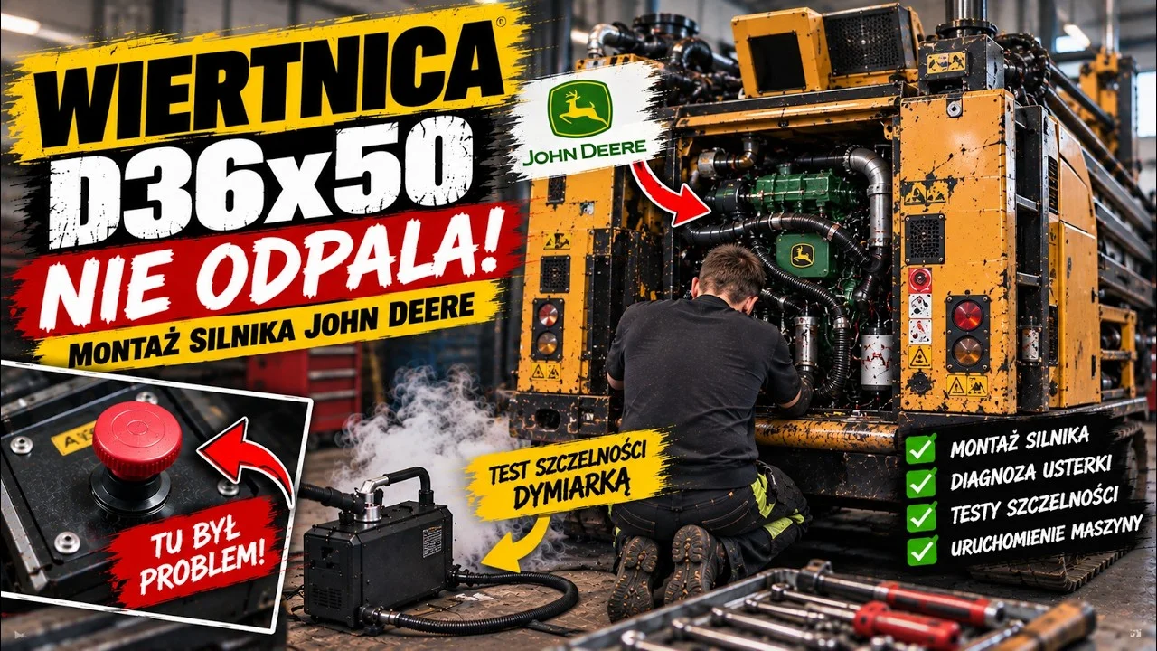 John-Deere-Motor eingebaut, alles angeschlossen… und die Vermeer SPRINGT NICHT AN!