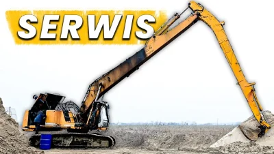 Wir haben 2 TAGE mit dem Service des Liebherr R944 Baggers verbracht