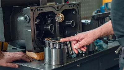 Reparaturen von Hydraulikmotoren