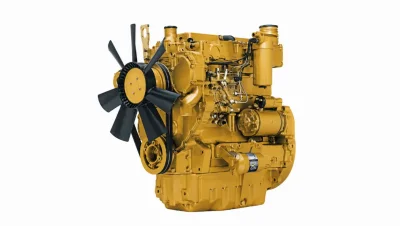 Reparatur des Caterpillar 3054C Motors in der Radlader 914G