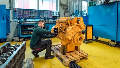 Reparatur und Service von Liebherr-Kranen