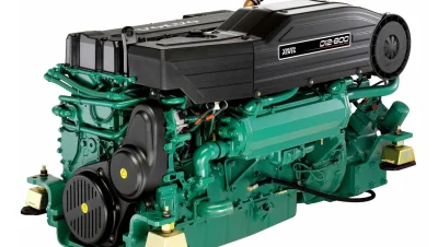 Motorüberholung Volvo D12E in der Radlader L180F