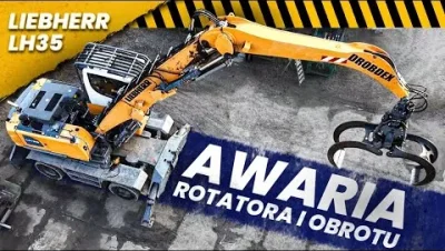 Schwenkwerk- und Rotatorschaden am Liebherr LH35 – Diagnose und Reparatur Schritt für Schritt
