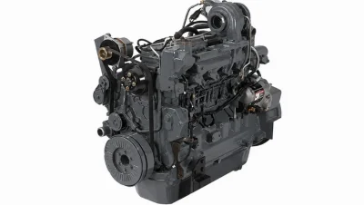 Reparatur des John Deere 6068HT082 Motors im T550 Mähdrescher