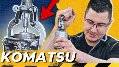 Wie regenerieren wir Hydraulikpumpen? Was ist kaputt? Komatsu WA 430-6