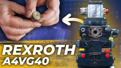 Pumpe für ALLES von Baggern bis Förderbändern - Rexroth A4VG40