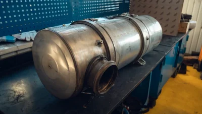 Reinigung und Regeneration des DPF-Filters im Terex RT 90 - Kojszówka