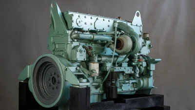 Service und Reparatur des Cummins LT10 Motors
