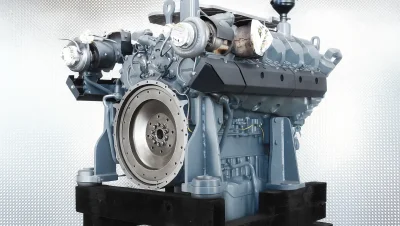 Motorrevision Liebherr D9508 A7 im Kran LTM 1500-8.1: Prozess und Tests auf dem Prüfstand