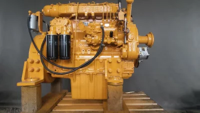 Reparatur des Liebherr D 904 TB Motors