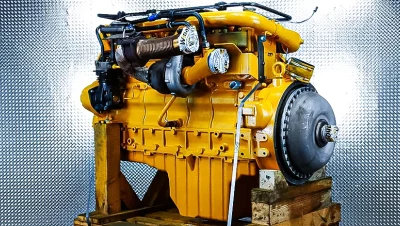 Reparatur des Liebherr D916 Motors
