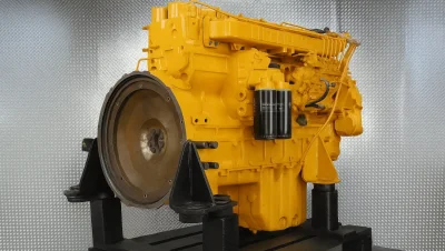 Reparatur des Motors D926 TI-E im Mobilkran Liebherr LTM 1050/1