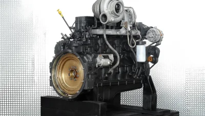 Reparatur des Cummins QSB6.7 Motors in der LiuGong 930E Bagger