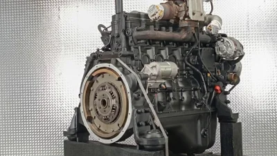 Reparatur des Cummins QSB6.7 Motors in einem Hyundai HL960 HD Radlader