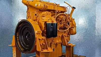 Reparatur des Liebherr D 914 Ti Motors