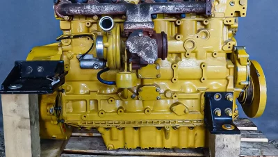 Reparatur des Caterpillar C6.6 Motors