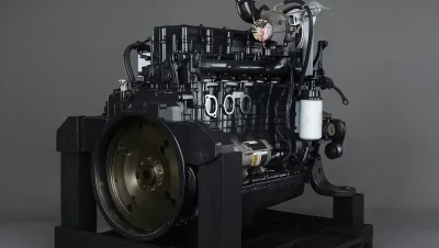 Reparatur des Cummins QSB6.7 Motors im Zoomlion ZRT600 Kran