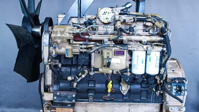 Reparatur des Cummins QSC8.3 Motors