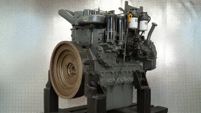 Überholung des Liebherr D924 TI-E Motors im LTM 1220 (NX) Kran