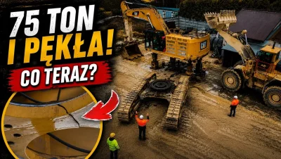Warum wollte kein Schweißer das reparieren? Der gerissene Rahmen eines CAT 374F L