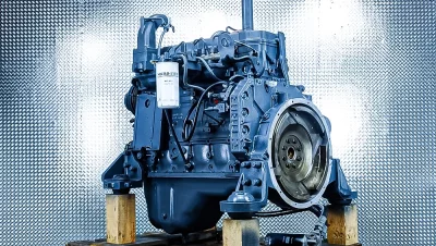 Reparatur des Komatsu SAA6D107E-1 Motors
