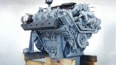 Überholung des Liebherr D9508 A7 Motors im Mobilkran LTM 1300-6.2