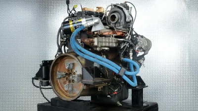 Service und Reparatur des Cummins QSL9 Motors