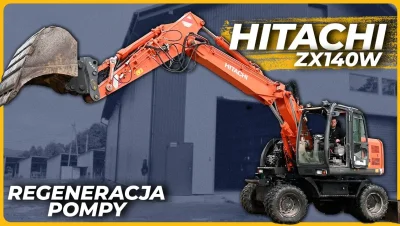 Was ist mit diesem Bagger passiert? Hitachi ZX140