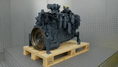 Reparatur des Deutz TCD 6.1 L6 Motors im BOMAG BW 226 DI-5 Walzenzug