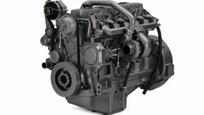 Überholung des John Deere 6068HT080 Motors im John Deere 1470 CWS Mähdrescher