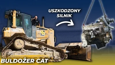 Reparatur eines 20-Tonnen-Bulldozers! Defekter Motor im Caterpillar D6N